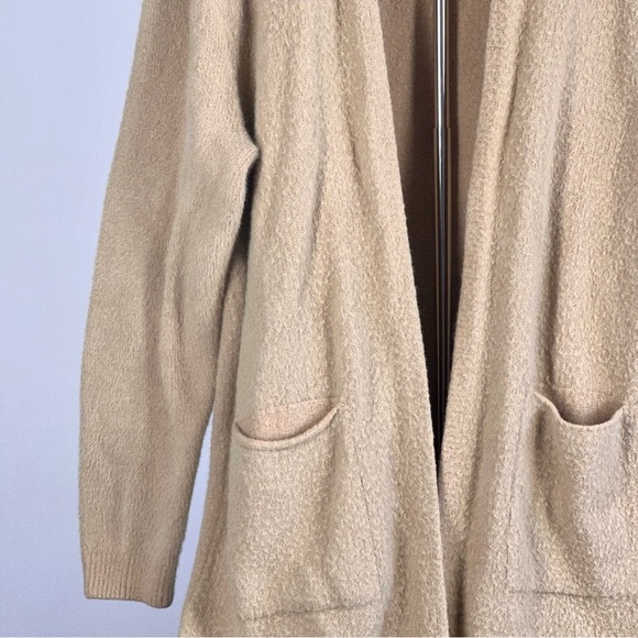 Cozy Tan Open-Front Cardigan | Women’s M - Picture 2 of 6